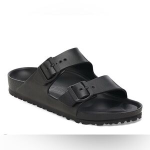 Birkenstock women’s Black Double-Strap Sandals